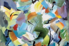 Heather MacNeil, Flight, 2017, Acrylic on Canvas, 20x20in Value: $700