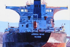 Jeff Wilson, Annou Max, 2016, Acrylic, 30x30in Value: $1800