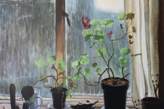June Yun, Seven Oaks, 2010, Oil on Canvas, 20x24in