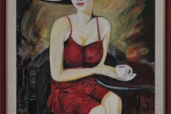 Ami Akamatsu, "Daydream", 2016, Acrylic, 21.6 x 27 inches. Estimate: $200