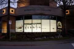 Michael Bednar, The Fraser, Living River, Minoru Windows Installation, in conjunction with Capture Photo Festival and Public Art Richmond