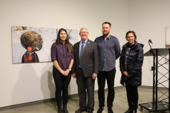 Meryl McMaster: Confluence, opening reception, Richmond Art Gallery, January 14, 2017