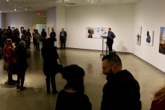 Meryl McMaster: Confluence, opening reception, Richmond Art Gallery, January 14, 2017